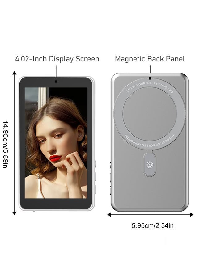 TELESIN Camera Selfie Monitor for iPhone & Android , Vlog Selfie Monitor Screen with 1800Mah Large Battery, Bluetooth Control, WiFi 2.4G/5G dual-mode, No Delay Audio Play, for YouTube/TikTok Content Creators Vlogging, Live Stream, Wireless Connection - Image 4